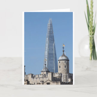 The Shard and Tower of London Card