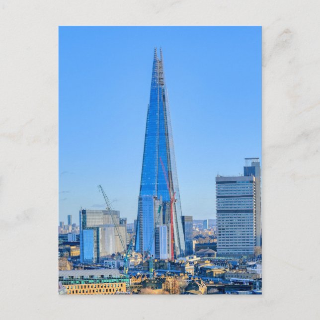 The Shard, London UK Postcard (Front)