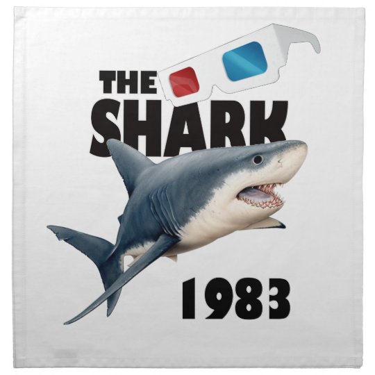 The Shark Movie Napkin