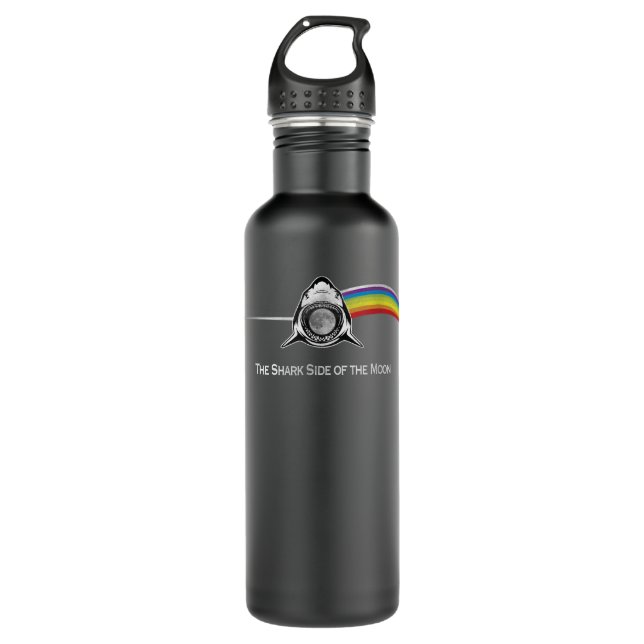 The Shark Side of the Moon  Parody 710 Ml Water Bottle (Front)