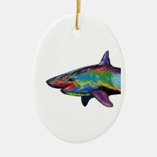 THE SHARK SPECTRUM CERAMIC ORNAMENT