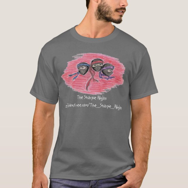 The Sharpie Ninjas logo Tee (Front)