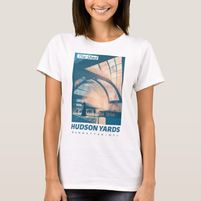The Shed, Hudson Yards, NYC T-Shirt (Front)