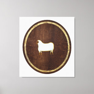 The Sheep 2009 Canvas Print