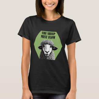 The Sheep Must Flow Resource Strategy Board Game   T-Shirt