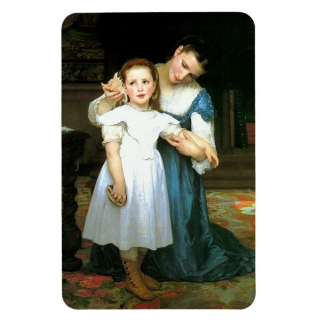 "The Shell" Magnet William-Adolphe Bouguereau (Vertical)
