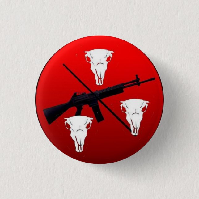 The Sheperd Logo 1 Inch Round Button (Front)