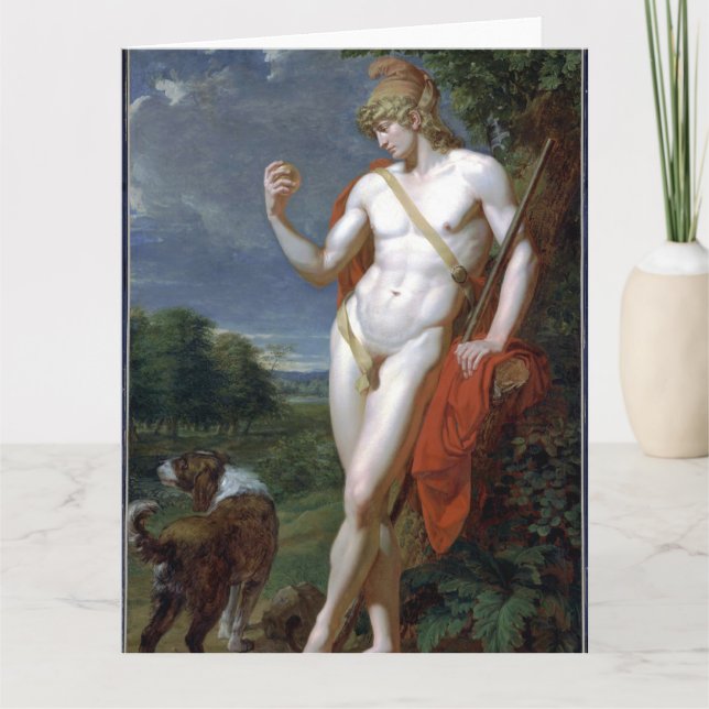 The Shepherd Paris Fine Art Greetings Card (Front)