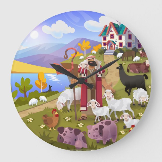 The Shepherd's Song Wall Clock (Front)