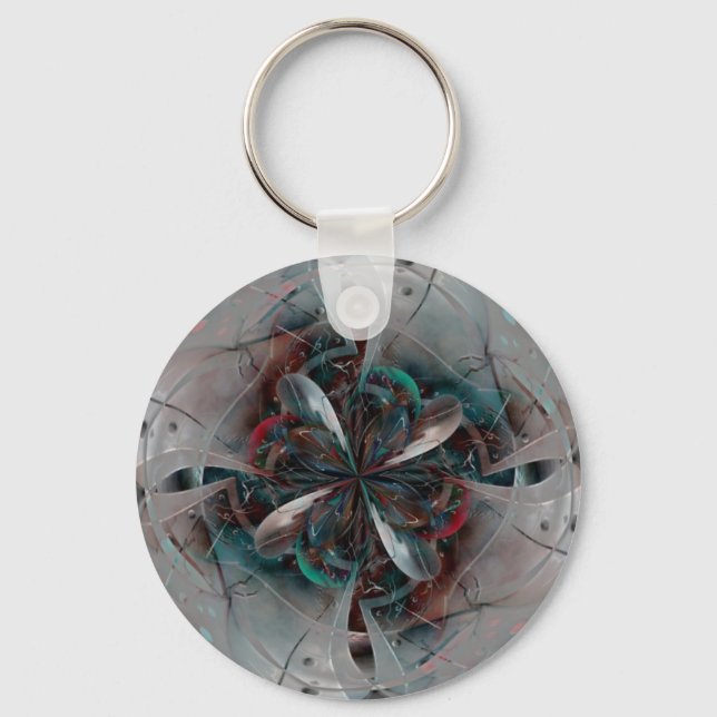 The Shield (Round) Keychain (Front)