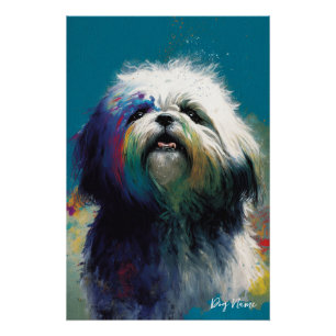 The Shih Tzu Dog - Composition 006 Poster