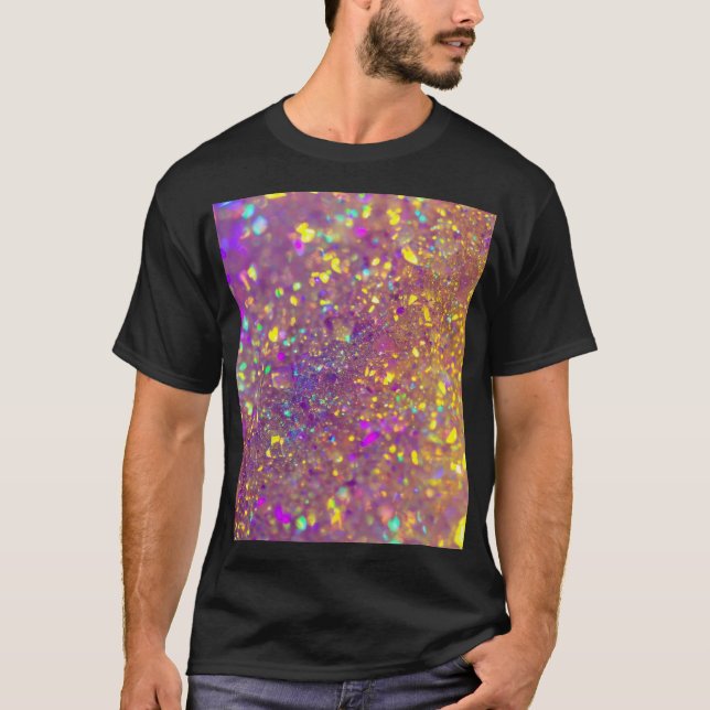 The shining Holographic Opal   T-Shirt (Front)