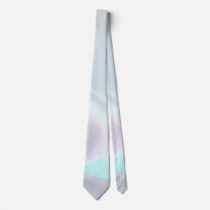 The shining Holographic Opal Tie