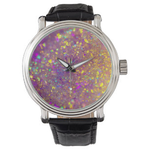 The shining Holographic Opal   Watch