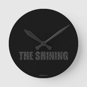 The Shining Round Clock