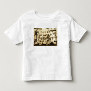 The ship's cooks aboard the R.M.S. Teutonic (b/w p Toddler T-shirt