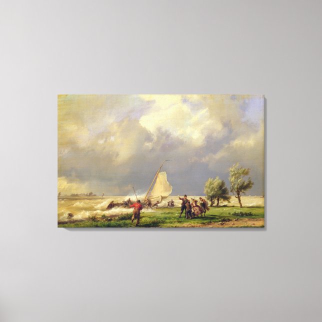 The Shipwreck Canvas Print (Front)