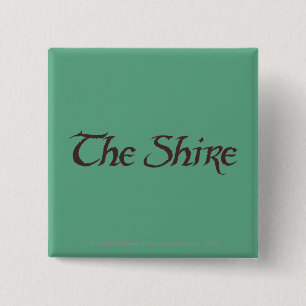 THE SHIRE™ Name Solid 2 Inch Square Button
