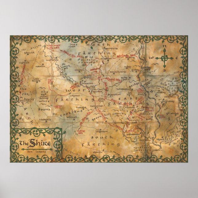 THE SHIRE™ POSTER (Front)