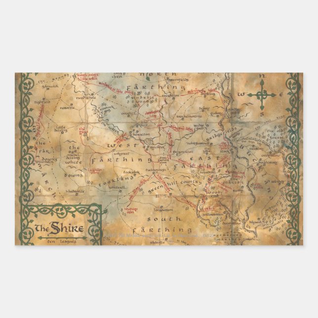 THE SHIRE™ STICKER (Front)