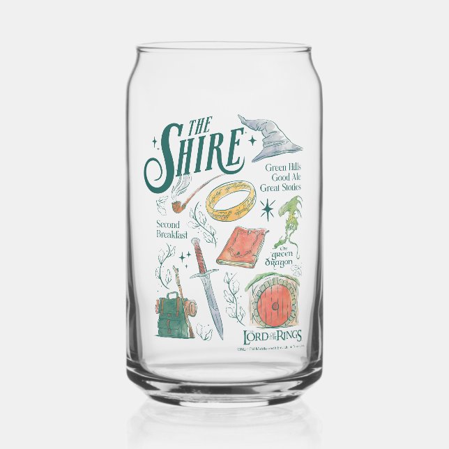 THE SHIRE™ Watercolor Collage Graphic (Recto)