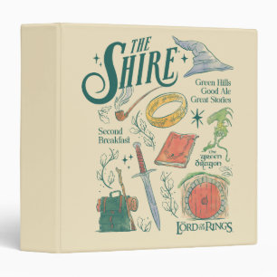 THE SHIRE™ Watercolor Collage Graphic Binder