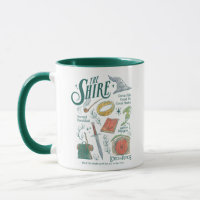 THE SHIRE™ Watercolor Collage Graphic