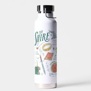 THE SHIRE™ Watercolor Collage Graphic Water Bottle