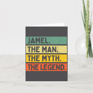 The Shirt Jamel Myth Legend Quote Card