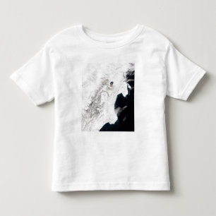 The Shiveluch Volcano in Kamchatka Krai, Russia Toddler T-shirt