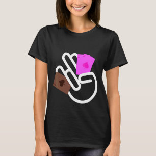 The Shocker 2 In The Pink 1 In The Stink Naughty D T-Shirt