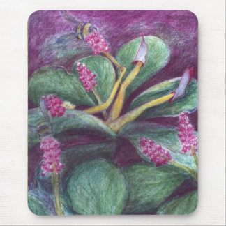 The shoe woman mouse pad