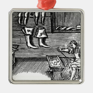The Shoemaker Metal Ornament