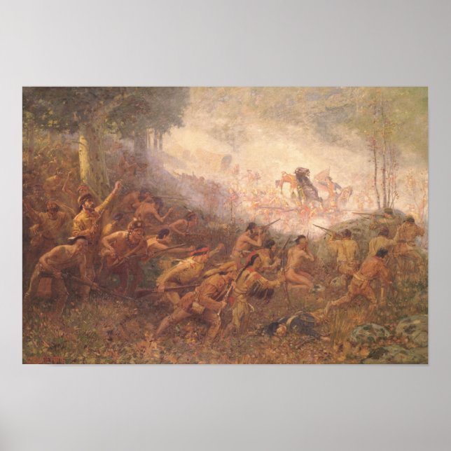 The Shooting of General Braddock Poster (Front)