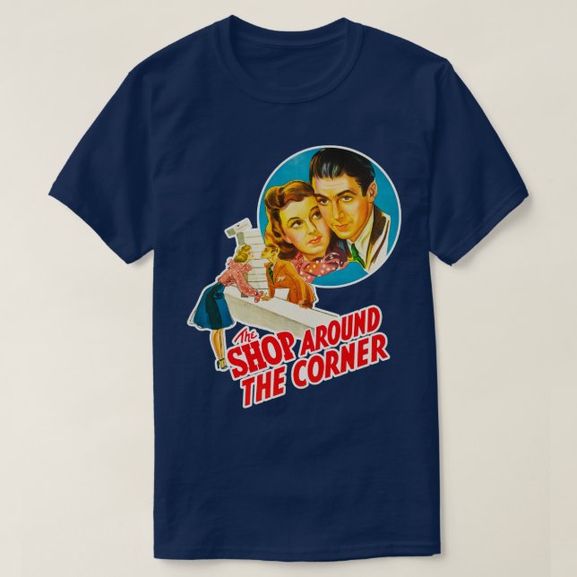 The Shop Around the Corner T-Shirt (Design Front)