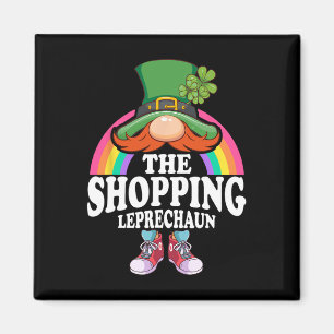 The Shopping Leprechaun St Patricks Day Costume Magnet