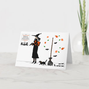 THE SHOPPING WITCH CARD