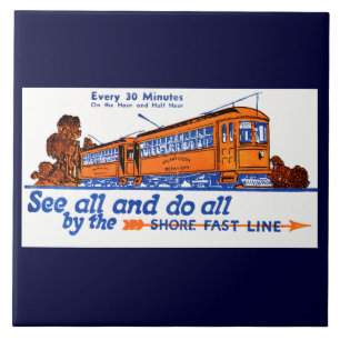 The Shore Fast Line Trolley Service Tile