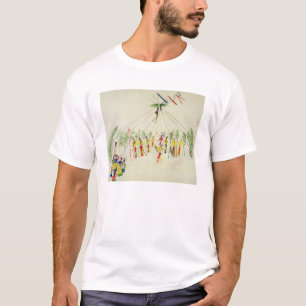 The Shoshone Sun Dance (pigment on muslin) T-Shirt