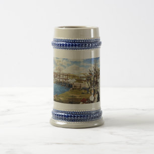The Shot Heard 'Round the World Domenick D'Andrea Beer Stein