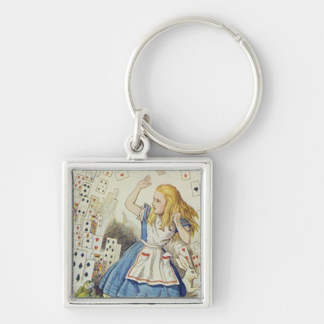 The Shower of Cards Keychain (Front)