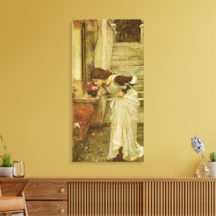 The Shrine by John William Waterhouse Canvas Print