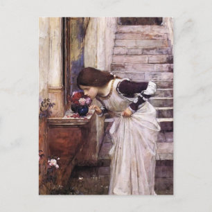 The Shrine  by John William Waterhouse Postcard