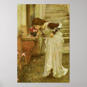 The Shrine by John William Waterhouse Poster
