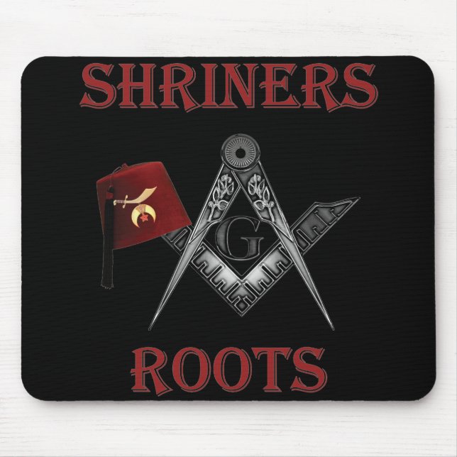 The Shriners Roots Mouse Pad (Front)