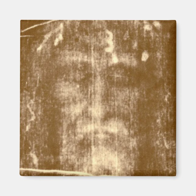 The Shroud of Turin (face of Jesus) Magnet (Front)
