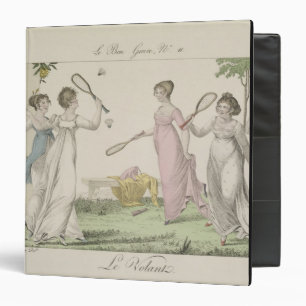 The Shuttlecock, plate 11 from 'Le Bon Genre', 180 Binder