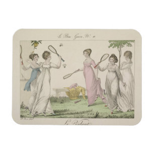 The Shuttlecock, plate 11 from 'Le Bon Genre', 180 Magnet