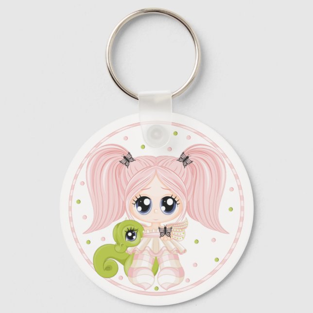 The Shy One Keychain (Front)