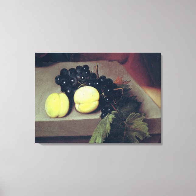 The Sick Bacchus Canvas Print (Front)